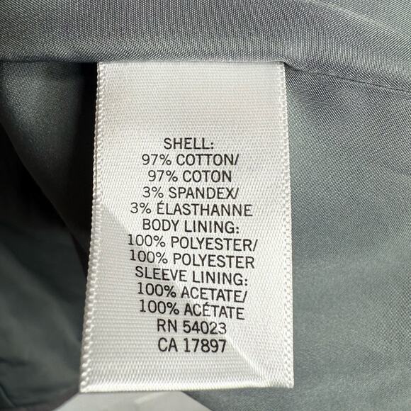 Banana Republic Women’s Gray Suit Jacket Blazer W1696 Sz 10 - Picture 5 of 6